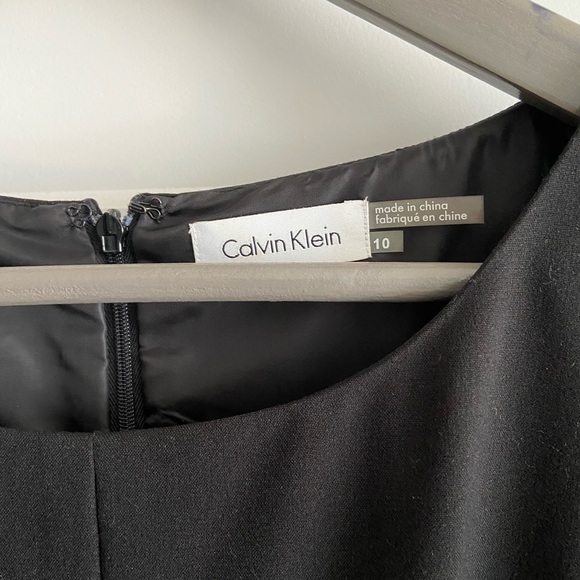 Calvin Klein 2-Tone Sleeveless Dress - Picture 5 of 7